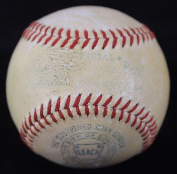 1951-59 Official American League William Harridge Game Used Baseball (MEARS LOA)