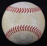 1951-59 Official American League William Harridge Game Used Baseball (MEARS LOA)