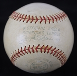 1973 Milwaukee Brewers OAL Cronin County Stadium Game Used Baseball (MEARS LOA)