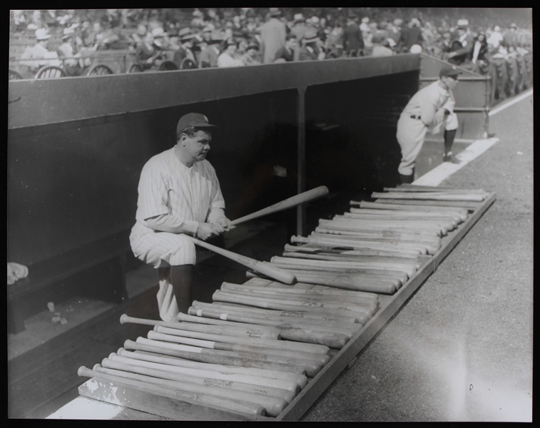 Babe Ruth New York Yankees Black and White 11x14 Photo