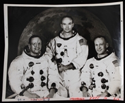 1969 Apollo 11 Crew 8x10 Black and White