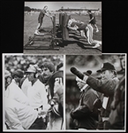 1960's-1980's Bart Starr Green Bay Packers 1.5x1.5, 4x6, and 8x10 Black and White Photos (Lot of 9)