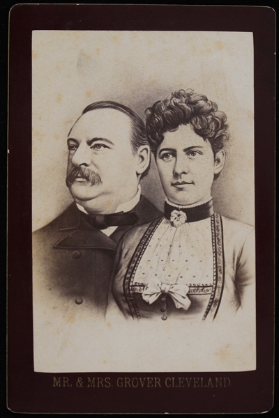 1880s-1890s Grover Cleveland Cabinet Card