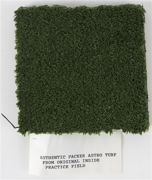 Green Bay Packers 4x4 Square of Practice Field Turf