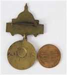 1912 Jackson Day Banquet Pushback Pin and Commemorative Coin (Lot of 2)