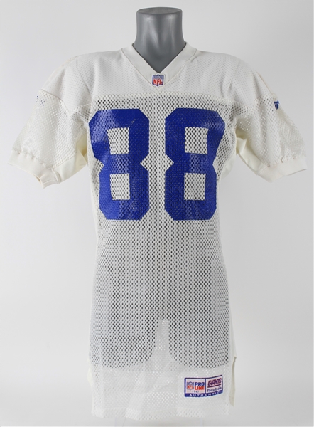 1997 Ike Hilliard New York Giants Practice Jersey (MEARS LOA/Team Letter/MeiGray)