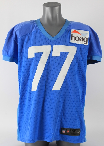 2021 Caraun Reid Los Angeles Chargers Practice Jersey (MEARS LOA/Team COA)