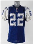 1995 Emmitt Smith Dallas Cowboys Road Jersey (MEARS LOA)
