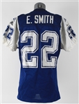 1995 Emmitt Smith Dallas Cowboys Road Jersey (MEARS LOA)