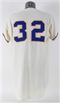 1971 Bill Voss Milwaukee Brewers Game Worn Home Jersey (MEARS A9)