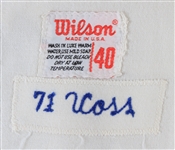 1971 Bill Voss Milwaukee Brewers Game Worn Home Jersey (MEARS A9)