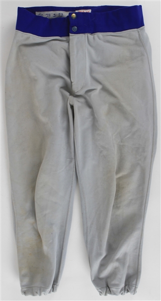 1973 Chicago Cubs Organizational Road Uniform Pants (MEARS LOA)