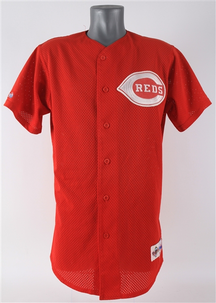 1995-98 Andre Montgomery Cincinnati Reds Minor League Jersey (MEARS LOA)