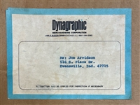 1974 Hank Aaron Magnavox Store Display in Original Shipping Box (dated April 1st, 1974) Newly Discovered Variation