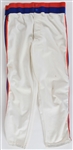 1988 Les Lancaster Chicago Cubs Game Worn Road Uniform Pants (MEARS LOA)