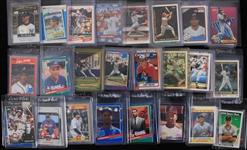 1960's-2020's Baseball Trading Card Collection - Lot of 518 w/ Ken Griffey Jr., Mike Trout, Bryce Harper, Shohei Ohtani, Aaron Judge & More
