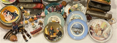 Christmas Decorations & Ornaments w/ Toy Trains (Lot of 200+)
