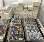 Huge 1990s Basketball Trading Cards Including Topps and Hoops 
