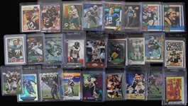 1980s-2020s Football Trading Card Collection - Lot of 235 w/ Reggie White, JJ Watt, Lawrence Taylor, Aaron Donald & More