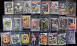 1980's-2020's Football Trading Card Collection - Lot of 235 w/ Reggie White, JJ Watt, Lawrence Taylor, Aaron Donald & More