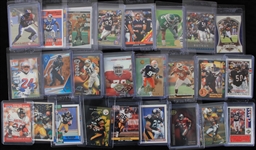 1980's-2020's Football Trading Card Collection - Lot of 235 w/ Reggie White, JJ Watt, Lawrence Taylor, Aaron Donald & More