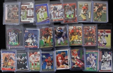 1980's-2020's Football Trading Card Collection - Lot of 235 w/ Reggie White, JJ Watt, Lawrence Taylor, Aaron Donald & More