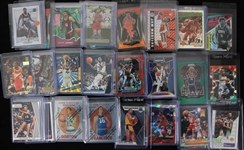 1980's-2020's Basketball Trading Card Collection - Lot of 575 w/ Magic Johnson, Larry Bird, Drazen Petrovic, Mickey Mantle & More