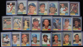 1961 Topps Baseball Trading Cards - Lot of 700+ w/ Duke Snider, Ron Santo, Al Kaline, Don Drysdale, Curt Flood & More