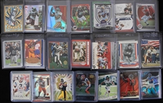1980's-2020's Football & Basketball Trading Card Collection - Lot of 525 w/ DeVonta Smith, Michael Irvin, Magic Johnson, Hakeem Olajuwon & More 