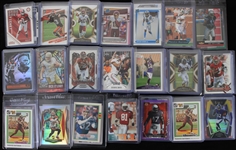 1980's-2020's Football & Basketball Trading Card Collection - Lot of 525 w/ DeVonta Smith, Michael Irvin, Magic Johnson, Hakeem Olajuwon & More 