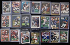 1980s-2000s Football Trading Card Collection - Lot of 512 w/ Joe Montana, Peyton Manning, Johnny Unitas, Joe Namath & More