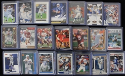 1980's-2000's Football Trading Card Collection - Lot of 512 w/ Joe Montana, Peyton Manning, Johnny Unitas, Joe Namath & More