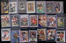 1980's-2000's Football Trading Card Collection - Lot of 512 w/ Joe Montana, Peyton Manning, Johnny Unitas, Joe Namath & More