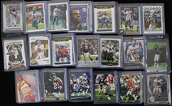 1980's-2000's Football Trading Card Collection - Lot of 512 w/ Joe Montana, Peyton Manning, Johnny Unitas, Joe Namath & More
