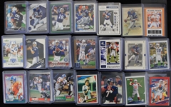 1980's-2000's Football Trading Card Collection - Lot of 512 w/ Joe Montana, Peyton Manning, Johnny Unitas, Joe Namath & More