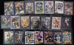 1990s-2000s Brett Favre Falcons/Packers/Vikings Football Trading Cards - Lot of 30