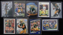 1990's-2000's Brett Favre Falcons/Packers/Vikings Football Trading Cards - Lot of 30