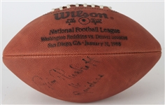 1988 Jim Plunkett Oakland Raiders Signed ONFL Tagliabue Super Bowl XXII Football (JSA)