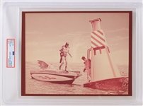 1970s Adam West and Burt Ward Batman 8x10 Photo (Type II) (PSA Slabbed)