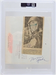1963 Warren Spahn Milwaukee Braves, Guest Appearance on Combat 8x8 Black and White Associated Press Photo (Type III) (PSA Slabbed)