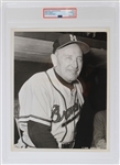 1957 Fred Haney Milwaukee Braves 8x10 Black and White Don Wingfield Photo (Type I) (70T0302)