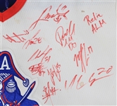 1980's-90's Milwaukee Admirals Team Signed Jersey 