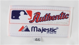 2010 Joe Inglett Milwaukee Brewers Game Worn Throwback Uniform (MEARS LOA/MLB Hologram)