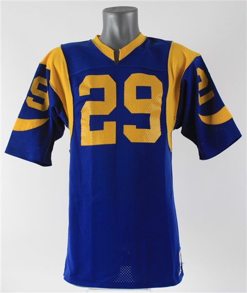 1973-77 Harold Jackson Los Angeles Rams Game Worn Home Jersey (MEARS LOA)