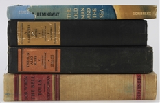 1926-52 Ernest Hemingway Hardcover Books - Lot of 4 w/ 3 First Editions