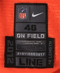 2012 JD Walton Denver Broncos Game Worn Home Jersey (MEARS LOA)