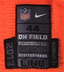 2014 Louis Vasquez Denver Broncos Super Bowl XLVIII Game Worn Jersey (MEARS A10) 