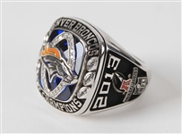 2013 Louis Vasquez Denver Broncos AFC Champions Ring w/ Display Case & Jostens Box