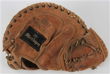 1953-63 Del Crandall Milwaukee Braves Signed MacGregror G180 Game Worn Personal Autograph Model Catcher's Mitt (MEARS LOA/JSA)