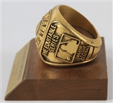 1988 Equitable Series Souvenir Ring with Stand